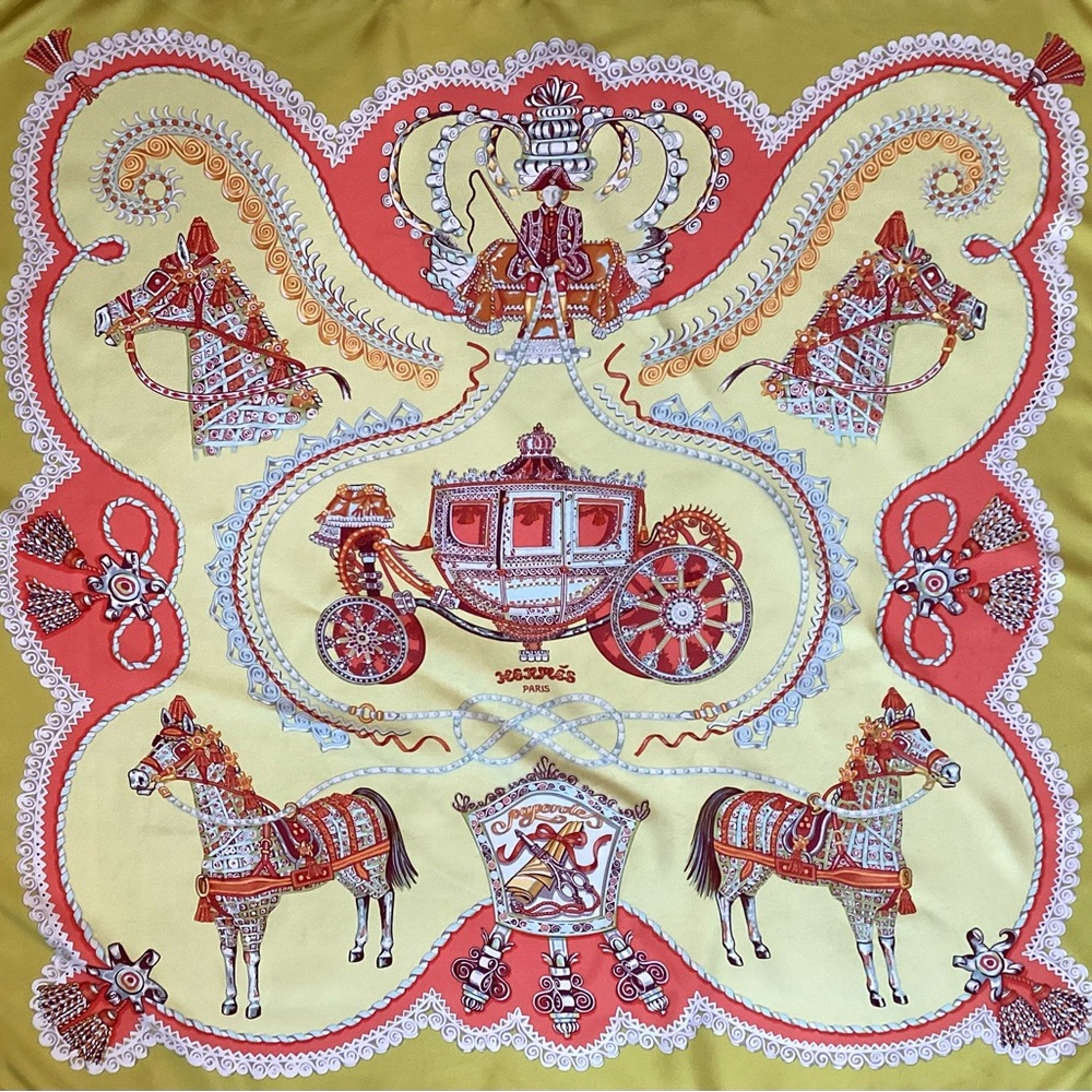 Hermes’ 90 silk scarf